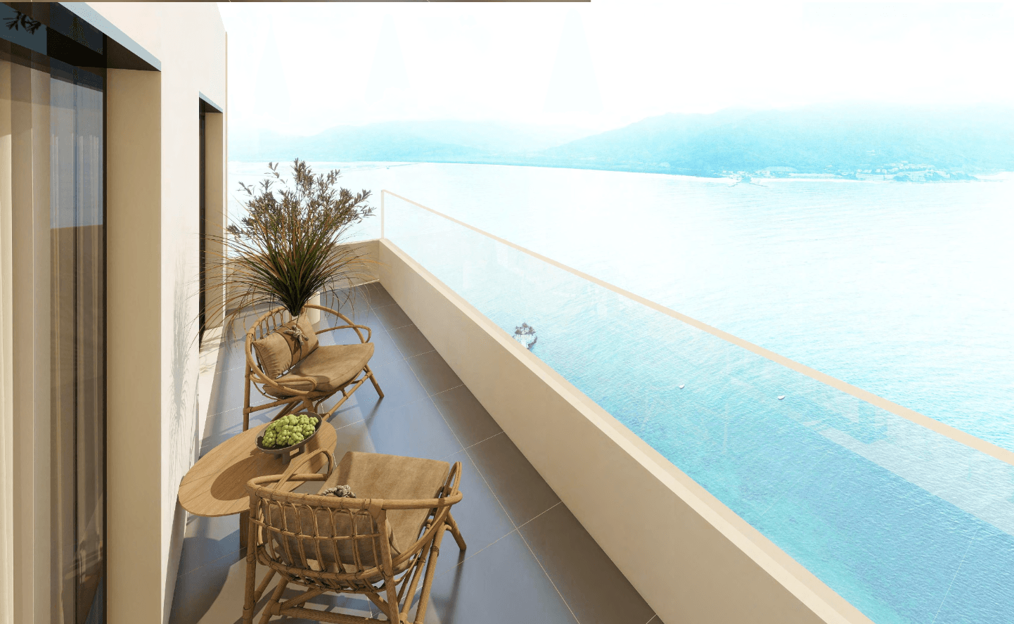 Kiato Port Project – Sea View 1-Bedroom Apartments